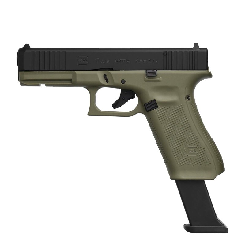 Glock 17 Gen5 Schreckschuss Pistole Battlefield Green 9 Mm P A K P1