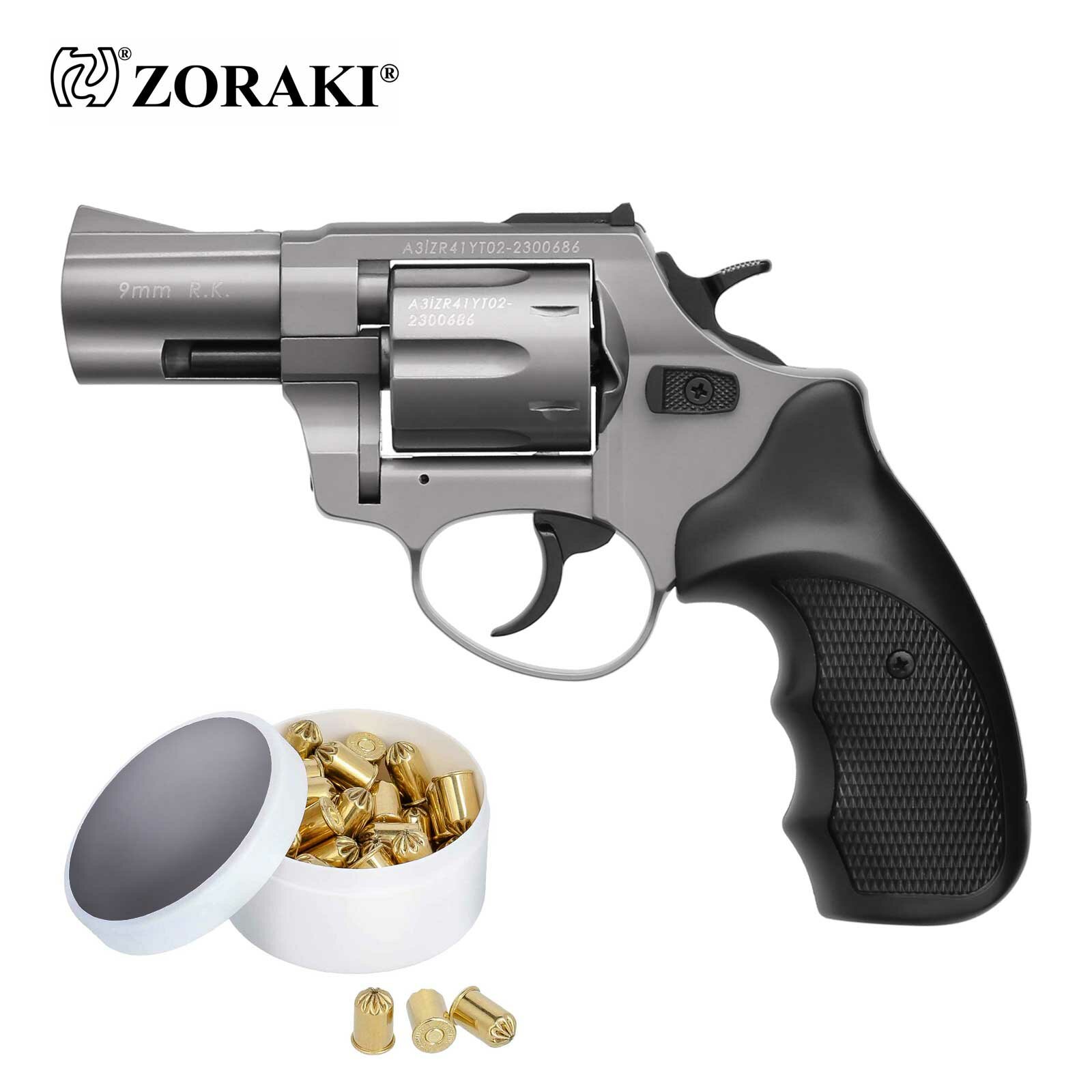 Set Zoraki R Zoll Lauf Schreckschuss Revolver Titan Mm R K P