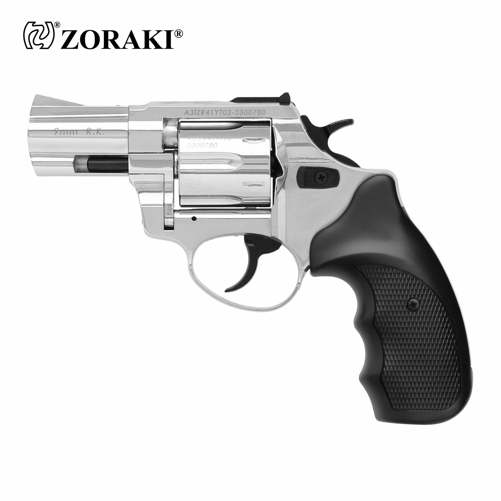 Zoraki R Zoll Lauf Schreckschuss Revolver Chrom Mm R K P