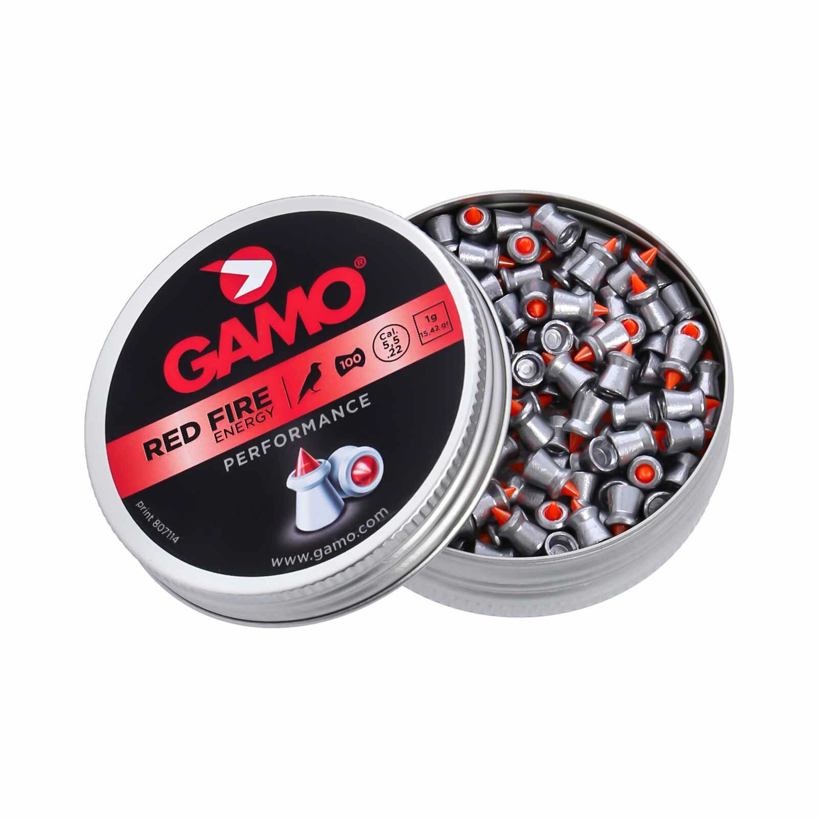 Gamo Red Fire Energy Diabolo Mit Polymerspitze 5 5 Mm Luftgewehrkugel