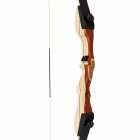 Big Archery Recurvebogen Evolution Youth Black 58" Linkshand 12 lbs