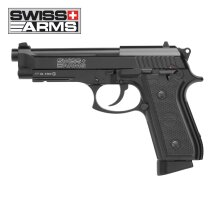 Swiss Arms P92 Co2-Pistole Vollmetall Blowback 4,5 mm BB...