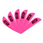 6-er Pack Easton Diamond Vanes 1,75" (ca. 4,44 cm)  Pink