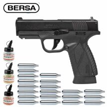 Superset Bersa BP9CC Co2-Pistole Blow Back Kaliber 4,5 mm...