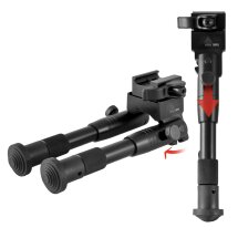 UTG New Gen Med Pro Shooters Bipod / Zweibein 15,7-17 cm