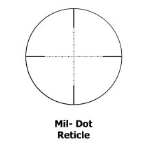 UTG Bugbuster 3-9x32 AO Zielfernrohr beleuchtet - mit Draht-Mil-Dot Absehen