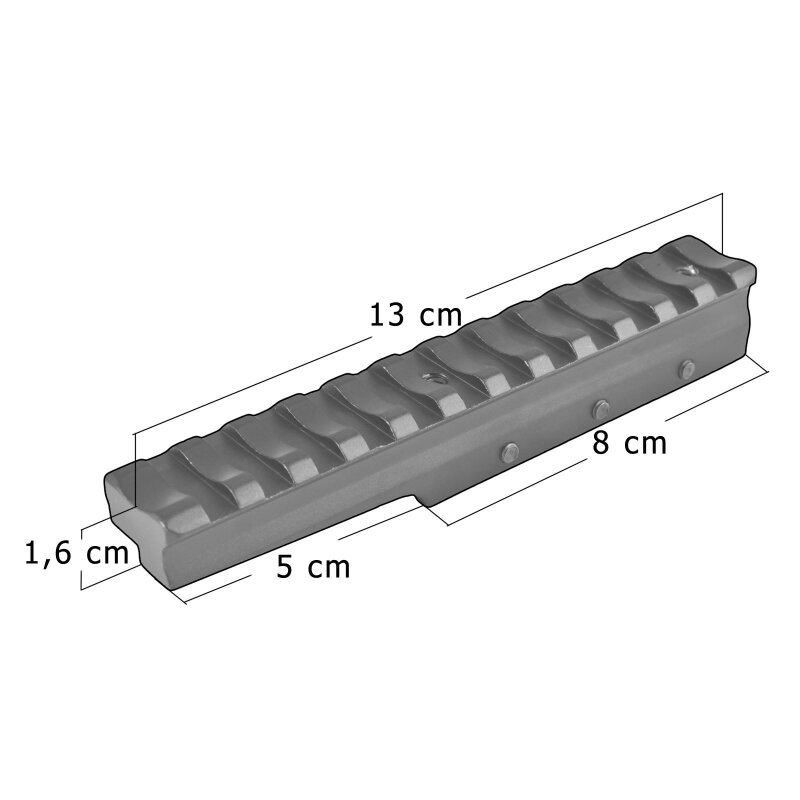 Adaptateur Picatinny pour rail de 11 mm vers 22 mm Umarex