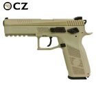 CZ 75 P-09 Duty TAN 4,5 mm Stahl BB/Diabolo Co2-Pistole Blow Back (P18)