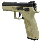 Superset CZ 75 P-09 Duty Bicolor 4,5 mm Stahl BB/Diabolo Co2-Pistole Blow Back (P18)