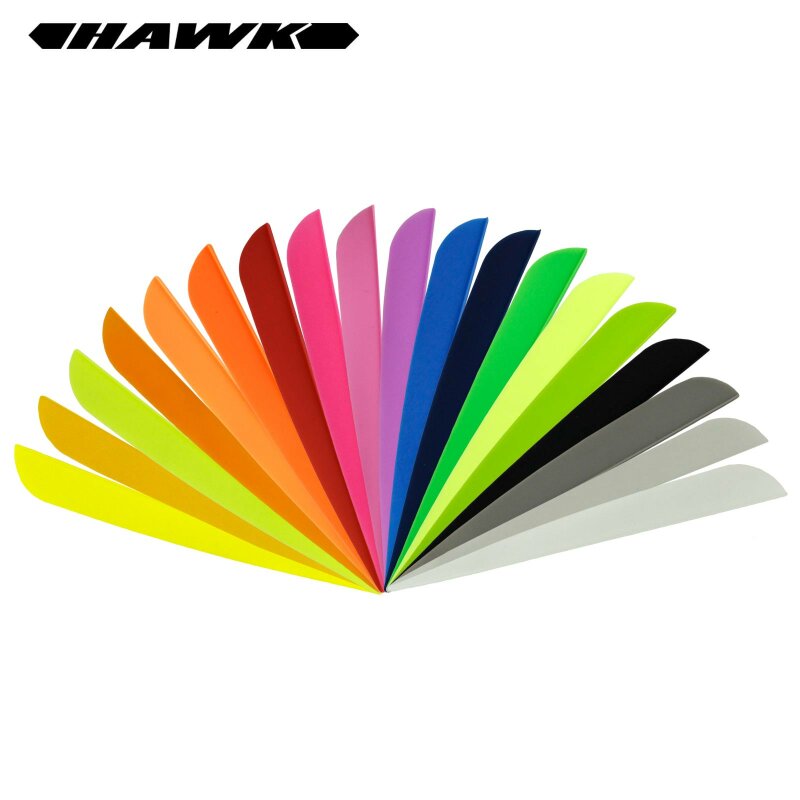 6-er Pack Hawk TPU Streamline Vanes 5"