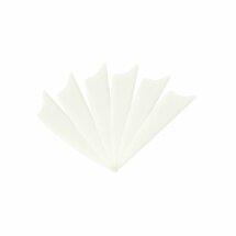 6-er Pack Hawk D2 TPU Shield Vanes 2" Weiß