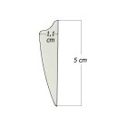 6-er Pack Hawk D2 TPU Shield Vanes 2" Dunkelrot