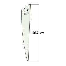 6-er Pack Hawk D2 TPU Shield Vanes 4" Lila