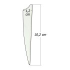 6-er Pack Hawk D2 TPU Shield Vanes 4" Lila