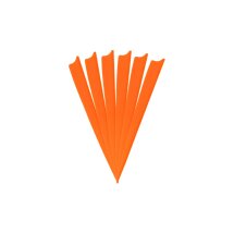 6-er Pack Hawk D2 TPU Shield Vanes 5" Neon-Orange