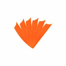 6-er Pack Hawk TPU Shield Vanes 1,75" Neon-Orange