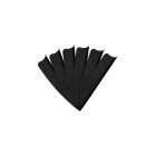 6-er Pack Hawk TPU Shield Vanes 2" Schwarz