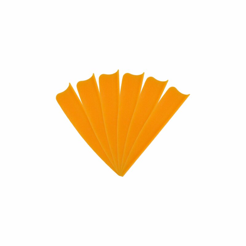 6-er Pack Hawk TPU Shield Vanes 2" Orange