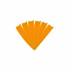 6-er Pack Hawk TPU Shield Vanes 2" Orange