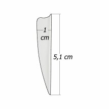 6-er Pack Hawk TPU Shield Vanes 2" Lime