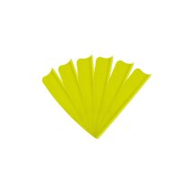 6-er Pack Hawk TPU Shield Vanes 2" Gelb