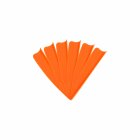 6-er Pack Hawk TPU Shield Vanes 2" Neon-Orange