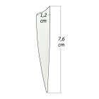 6-er Pack Hawk TPU Shield Vanes 3" Schwarz