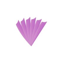 6-er Pack Hawk TPU Shield Vanes 3" Lila