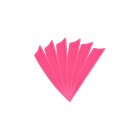 6-er Pack Hawk TPU Shield Vanes 3" Neon-Pink