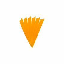 6-er Pack Hawk TPU Shield Vanes 4" Orange