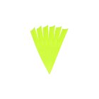 6-er Pack Hawk TPU Shield Vanes 5" Neon-Grün