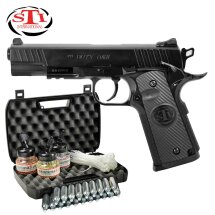 Kofferset STI Duty One 4,5 mm Stahl BB Co2-Pistole Blow...