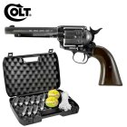 Kofferset Colt Single Action Army® SAA Co2-Revolver Antik Finish Kaliber 4,5 mm Diabolo (P18)