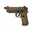 Luftpistolenset Beretta M9A3 FDE 4,5 mm Stahl BB Co2-Pistole Blow Back (P18)