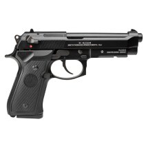 Komplettset Beretta M9 Vollmetall Softair-Pistole Kaliber 6 mm BB Gas Blowback (P18)