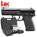 Komplettset Heckler & Koch USP Metallschlitten Softair-Co2-Pistole Kaliber 6 mm BB NBB (P18)