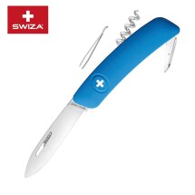 SWIZA Taschenmesser D01 Blau Klinge 7,5 cm