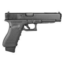 Komplettset Glock 34 Gen4 Deluxe Softair-Co2-Pistole Kaliber 6 mm BB Blowback (P18)