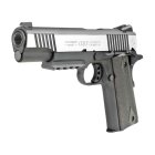 Colt 1911 Railgun Bicolor Vollmetall Softair-Co2-Pistole Kaliber 6 mm BB Blowback (P18)