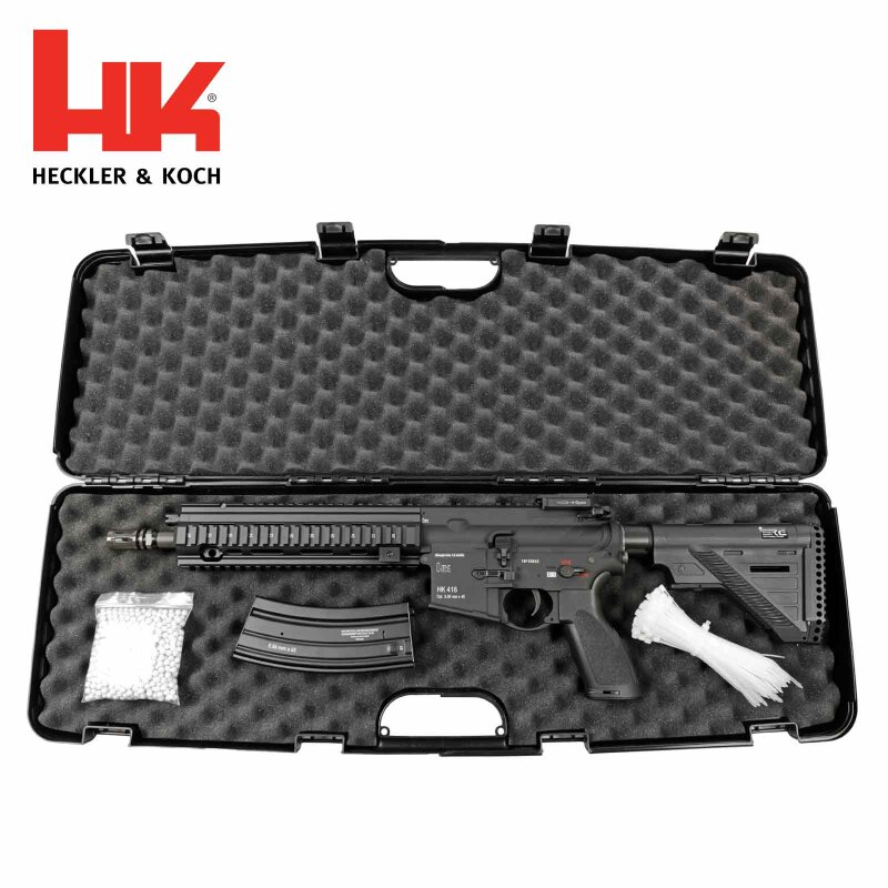 Komplettset Heckler & Koch HK416 A5 Vollmetall S-AEG Softair-Gewehr Kaliber 6 mm BB (P18)