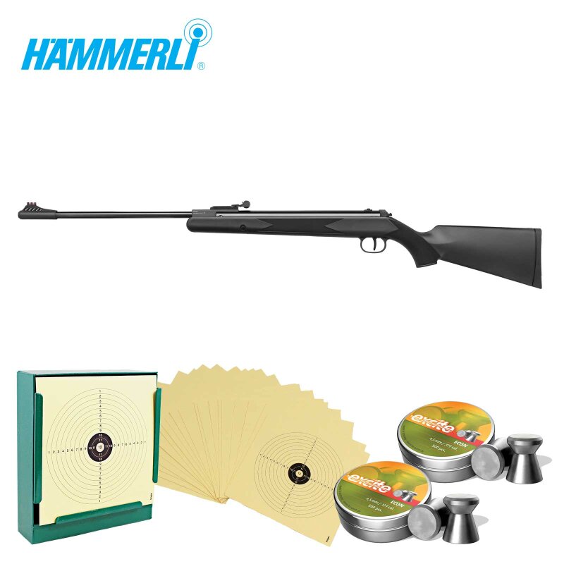 SET Luftgewehr Hämmerli Black Force 800 4,5 mm Diabolo (P18)