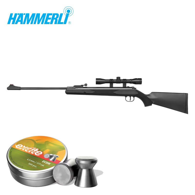 Luftgewehr Hämmerli Black Force 800 4,5 mm Diabolo (P18) + ZF 4x32