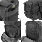 MFH High Defence US Rucksack Assault I Laser Schwarz 30 l