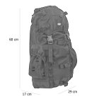 MFH High Defence Rucksack Recon III Schwarz 35 l