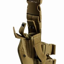 ASG - Strike Systems- Oberschenkelholster Tan für M92/ G17/18 / STI / CZ / STEYR / Bersa