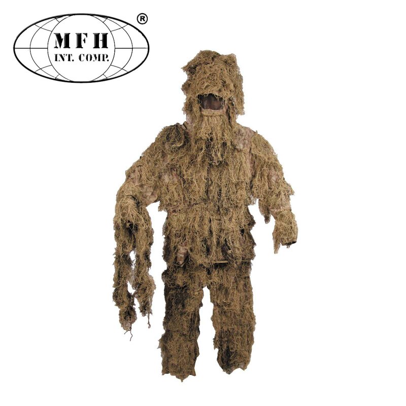 MFH Tarnanzug Ghillie Suit Desert XL/XXL