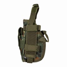 MFH Oberschenkelholster MOLLE Flecktarn