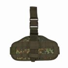 MFH Oberschenkelholster MOLLE Flecktarn