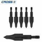 6-er Pack Cross-X 6.2 Stahlspitze zum Schrauben Field  21/64" - 125 grains