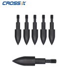 6-er Pack Cross-X 6.2 Stahlspitze zum Schrauben Bullet 21/64" - 125 grains